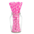 Environmental Colorful Straight Drinking Straw Paper Straw